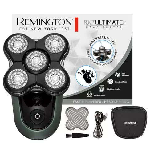 Remington RX7 Ultimate Series Afeitadora para cabeza inalámbrica y resistente al agua