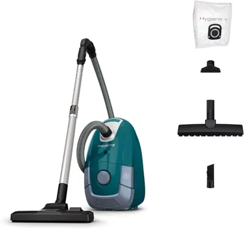 Rowenta Power XXL RO3143EA aspiradora con bolsa 900W, filtro higiénico y kit parquet