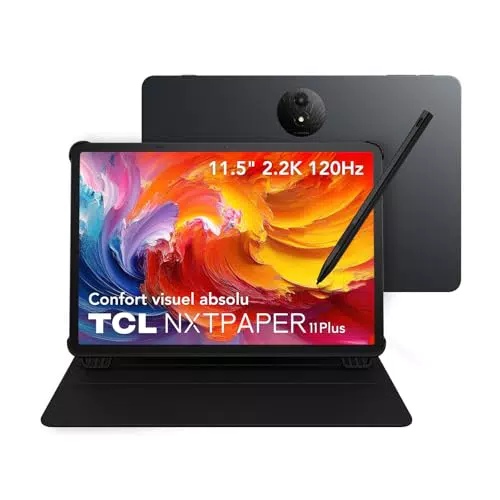 TCL NXTPAPER 11 Plus Tablet con pantalla 2.2K, T-Pen y Funda, 256GB, Android 15