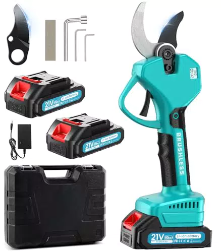 Tijeras de podar eléctricas Makita con batería y motor sin escobillas profesional