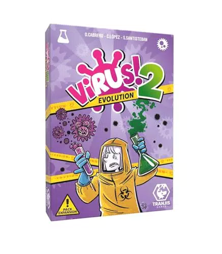 Tranjis Games - Virus! Juego de cartas para 8 a 99 años (TRG-01vir)