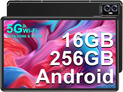 Tablet Android 11" Octa-Core 16GB RAM 256GB ROM 2K WiFi Dual Cámara FHD