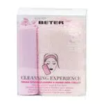 Beter toalla facial desmaquillante reutilizable con turbante para cabello