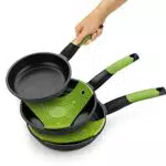 Bra Prior - Set de 3 Sartenes, Aluminio Fundido Antiadherente