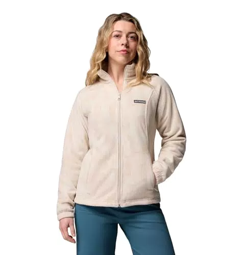 Columbia Benton Springs Chaqueta Polar Mujer con Cierre Completo y Ajuste Cómodo