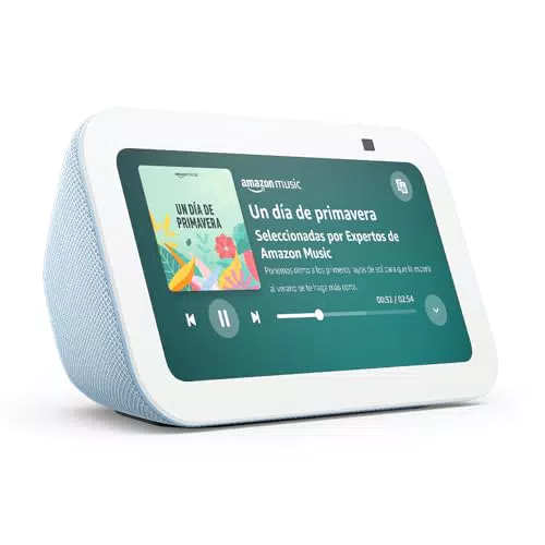 Echo Show 5 con Pantalla Táctil Inteligente y Alexa - Controla tus Dispositivos del Hogar Digital