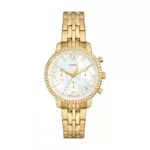 Fossil Reloj Analógico para Mujer de Cuarzo con Correa de Acero Inoxidable