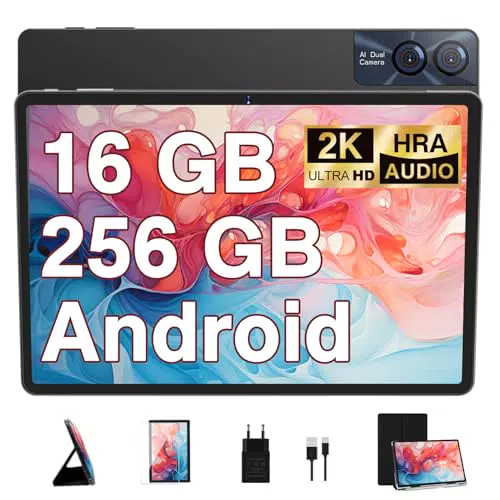 Goodtel 2026 Tablet Android 11" 16GB RAM 256GB ROM 2TB GPS 5G WiFi Cámara 13MP
