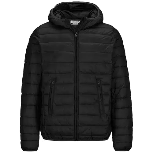 Kappa Chaqueta Acolchada para Hombre de Nailon con Corte Regular