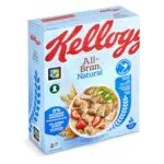 Kellogg's All Bran Natural cereal de trigo integral para un desayuno saludable