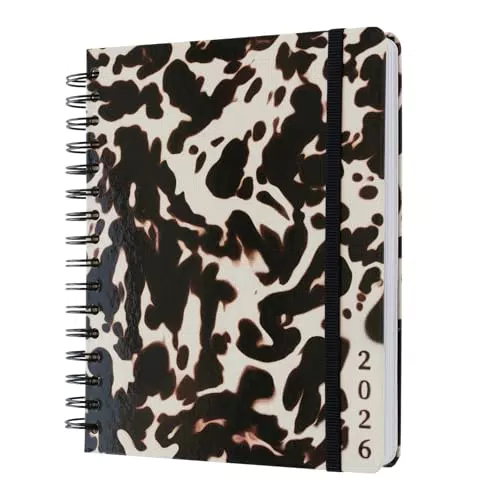 Kokonote Agenda 2026 Semana Vista A5 con Pegatinas y Páginas de Alto Gramaje