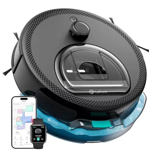 Lefant M330 Pro Robot Aspirador y Fregasuelos 3 en 1 con Mapeo y WiFi Alexa