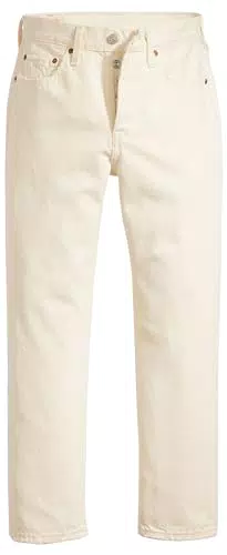 Levi's 501 Crop Vaqueros Mujer Corte Clásico Denim Recto