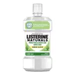 Listerine Naturals Enjuague Bucal Sin Alcohol con Ingredientes Naturales Protege Encías
