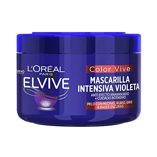L'Oreal Paris Elvive Mascarilla Intensiva Matizadora para Pelo Decolorado