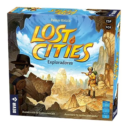 Lost Cities Juego de Mesa Exploradores - Aventura y Estrategia