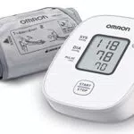 OMRON X2 Basic Tensiómetro de Brazo digital, medición precisa de la presión arterial y el pulso