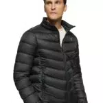 Polo Club Chaqueta Ultraligera para Hombre con Cierre de Cremallera y Logo Bordado