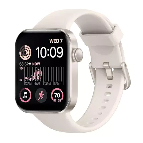 Smartwatch 1.85" para Mujer y Hombre con Bluetooth, SpO2, IP68 y 140 Deportes