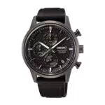 Seiko Reloj de Cuarzo para Hombre con Correa de Acero Inoxidable y Cronógrafo