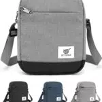 SKYSPER URBANX3 bandolera antirrobo para hombre, bolso deportivo y de viaje