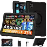 Tablet Android 10 Octa-Core 30GB RAM, WiFi 5G, Juegos Educativos y Funda 360°