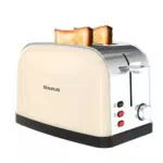 Taurus Tostador Vintage II con 7 niveles y funciones, cuerpo inoxidable