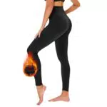 TNNZEET Leggings térmicos de cintura alta para mujer, ideales para otoño e invierno