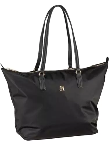 Tommy Hilfiger Bolso Tote Mujer Poppy con Cremallera, Diseño Elegante