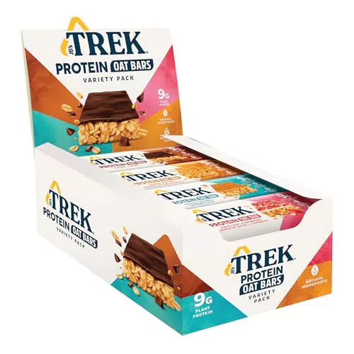 Trek Barrita Proteica de Avena Multisabor Vegana Sin Gluten Plant-Based