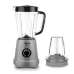 Ufesa BS4709 Batidora de vaso con molinillo, 500W, 4 cuchillas inox, Turbo