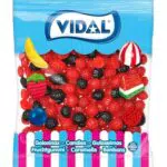 Vidal Golosinas Moritas Brillo caramelos de goma sin gluten y sin grasa