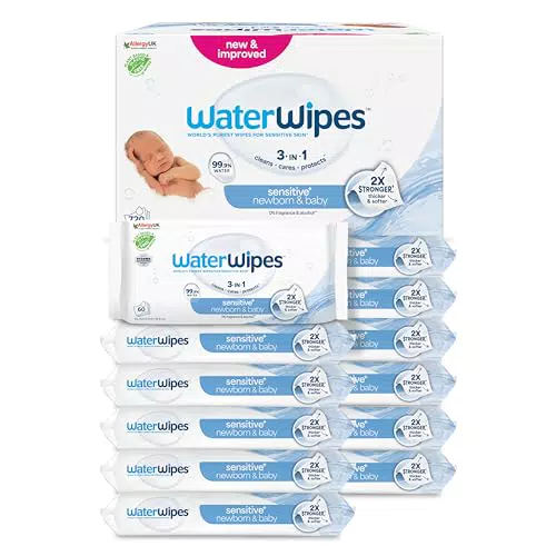 WaterWipes Toallitas húmedas Originales para Bebés