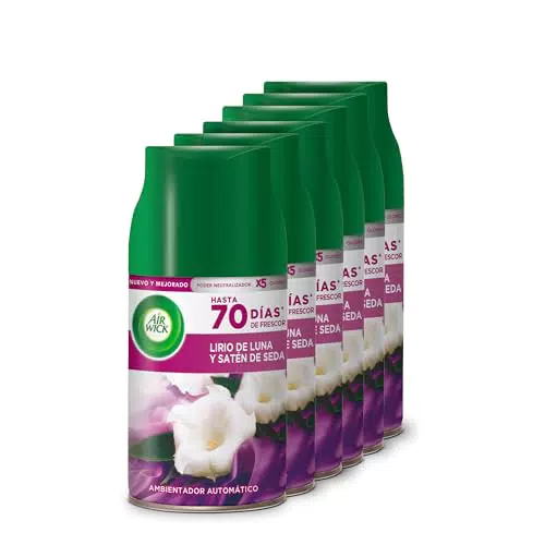 Air Wick Freshmatic Recambios Ambientador Spray Automático Aroma Lirio de Luna