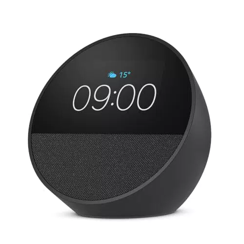 Amazon Echo Spot 2024 - Despertador inteligente con sonido de calidad y Alexa