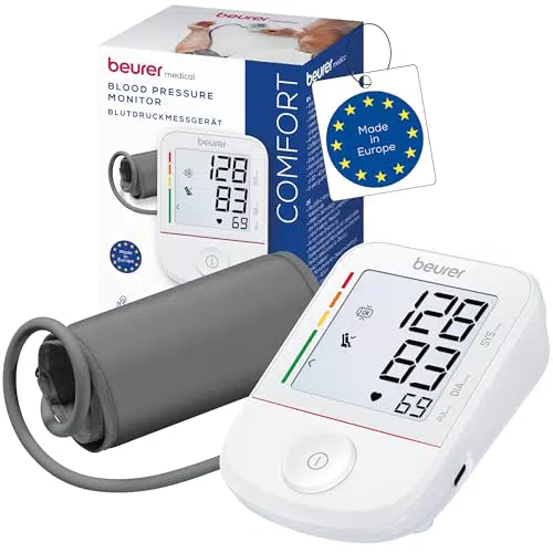 Beurer BM 38 Tensiómetro de Brazo Digital con Detección de Arritmias y Apple Health