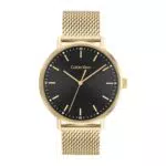 Calvin Klein Reloj Analógico de Cuarzo para Hombre Modern Mesh con Correa de Acero