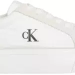 Calvin Klein Sneaker Mujer Flatform Nylon Mix con Logotipo y Suela Vulcanizada