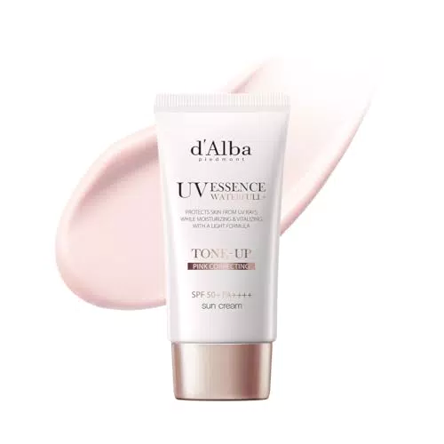 d'Alba Loción Solar Waterfull SPF50+ con Trufa Blanca, Protección Facial Vegana
