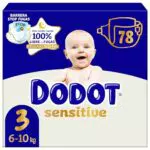 Dodot Sensitive Pañales Antifugas Con Cuidado De La Piel Para Bebés