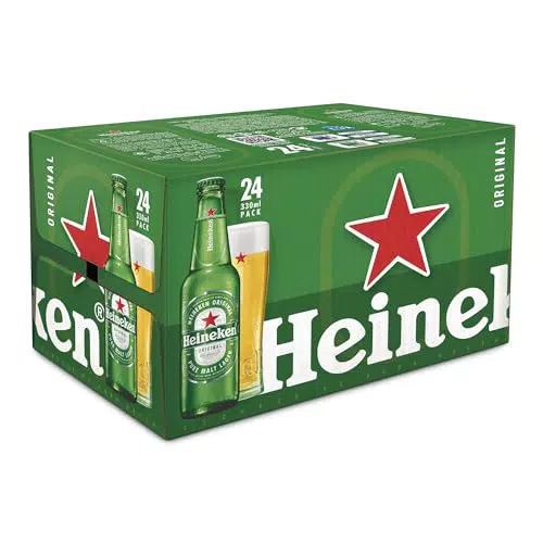 Cerveza Heineken Lager - Pack de 2 Botellas de 500ml