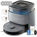 Lefant M3 Max Robot Aspirador y Fregasuelos con Base Autovaciado 20000 Pa WiFi Alexa