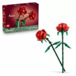 LEGO Botanicals Roses Set de Construcción Flores Decoración Hogar o Escritorio Niñas