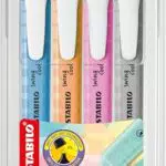 Rotulador stabilo fluorescente swing cool pastel estuche de 8 unidades colores surtidos