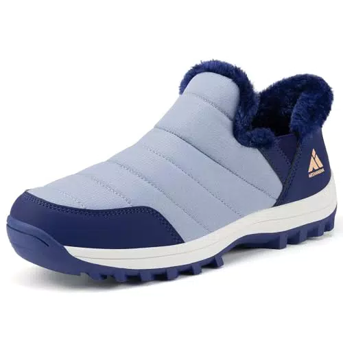 Mishansha Botas de Nieve Mujer Forradas Antideslizantes Invierno Outdoor