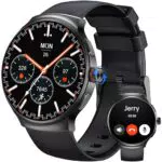 OUKITEL Reloj Inteligente Hombre GPS Smartwatch con Llamadas Bluetooth y Monitor Salud
