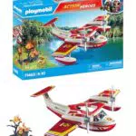 PLAYMOBIL Action Heroes 71465 - Bomberos con megáfono y extintor para niños