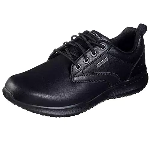 Skechers 65693 Zapatos Deportivos de Piel para Hombre