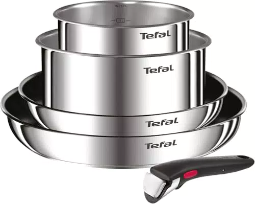 Tefal Ingenio Emotion Sartenes Antiadherentes Aptas para Inducción y Lavavajillas