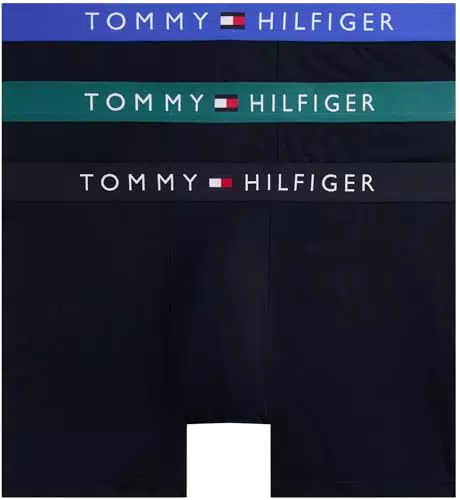 Tommy Hilfiger Calzoncillos Bóxer Hombre con Logotipo en la Cintura
